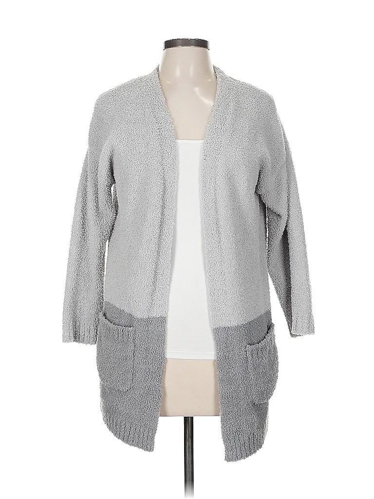 Pre-owned Thread & Supply Cardigan Sweater In Gray