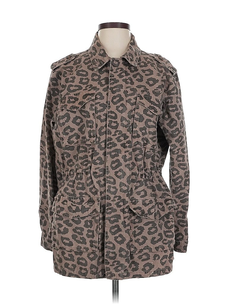 Pre-owned Ellison Coat In Brown