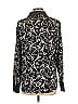 Catherine Malandrino 100% Polyester Paisley Black Long Sleeve Blouse Size L - photo 2