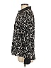 Catherine Malandrino 100% Polyester Paisley Black Long Sleeve Blouse Size L - photo 5
