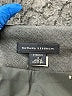 Banana Republic Chevron-herringbone Gray Wool Skirt Size 4 - photo 3