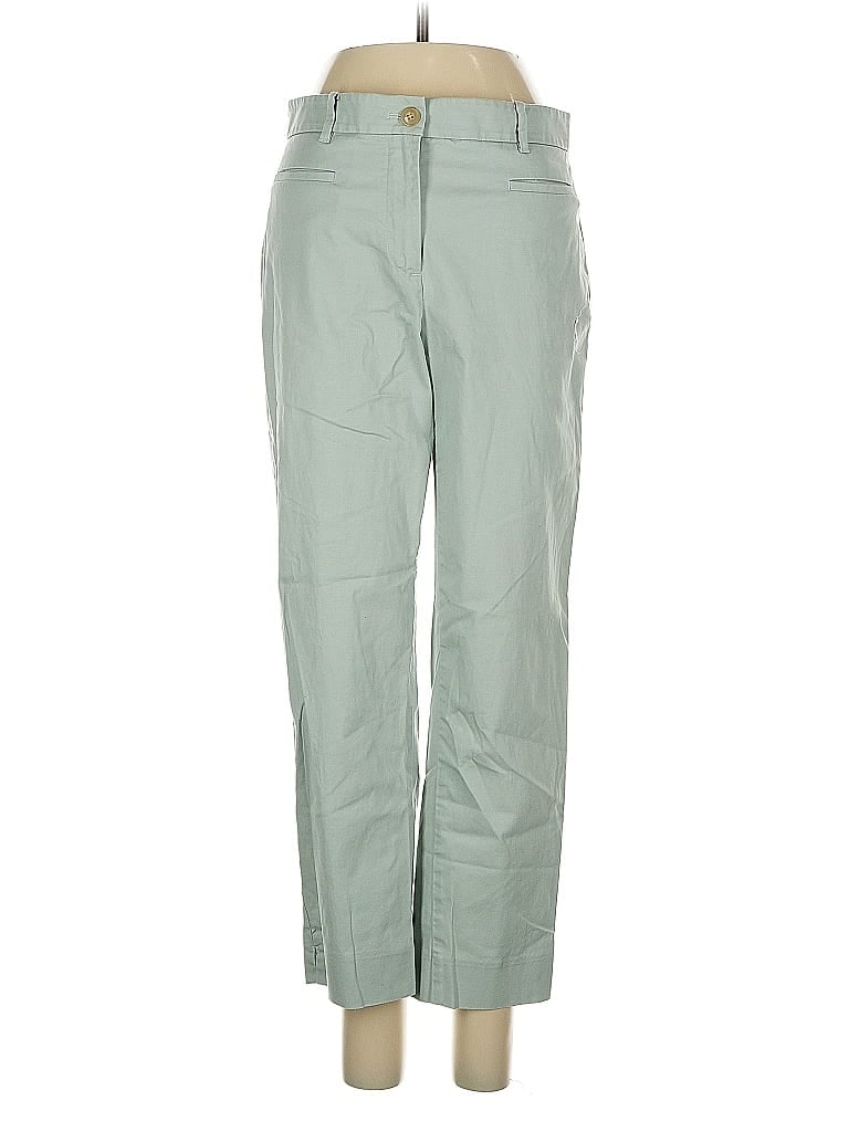 Pre-owned Ann Taylor Casual Pants In Green