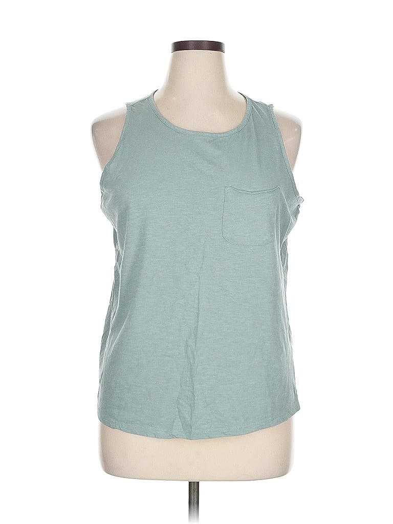 Pre-owned Sonoma Goods For Life Sleeveless T-shirt In Blue