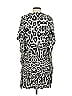 Calvin Klein Animal Print Gray Casual Dress Size 2 - photo 2