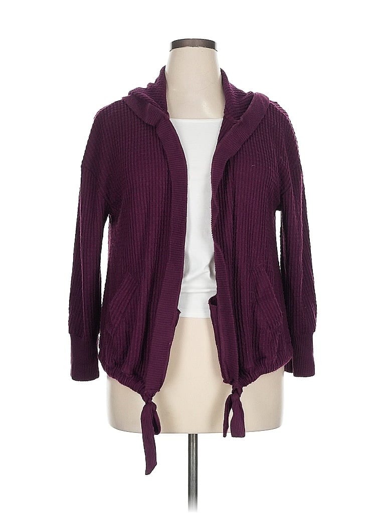 Pre-owned Torrid Cardigan Sweater In Purple