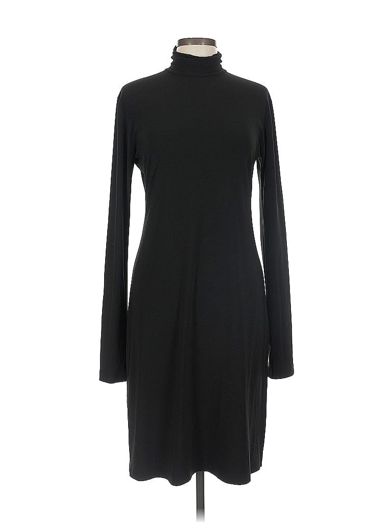 Pre-owned Norma Kamali Casual Dress In Black
