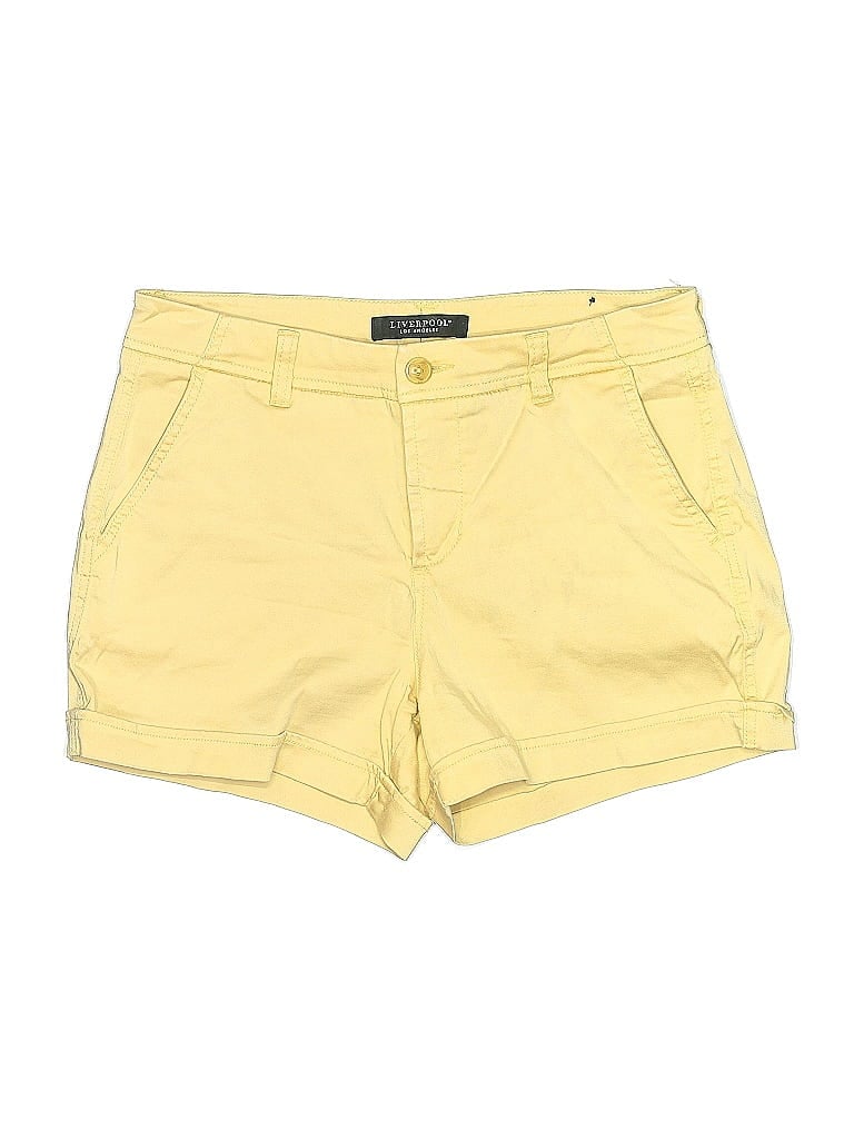 Pre-owned Liverpool Los Angeles Shorts In Yellow