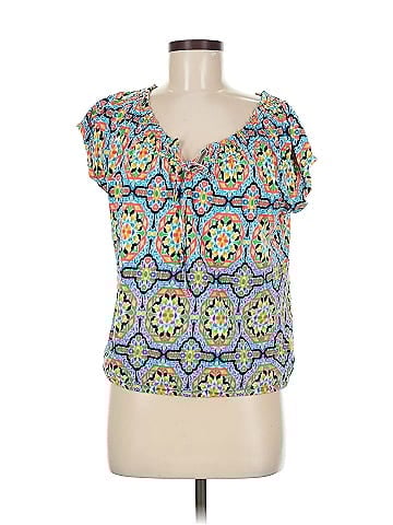 Jones New York Sport Short Sleeve Blouse (view 1)