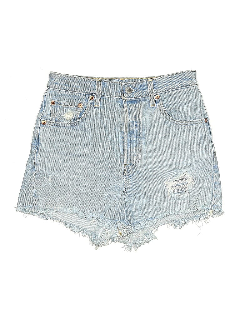 Pre-owned Levi's Denim Shorts In Blue