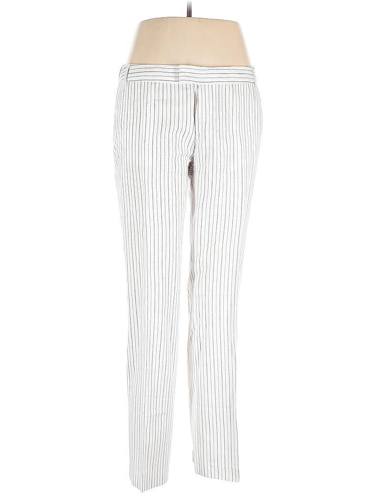 Pre-owned Tommy Hilfiger Linen Pants In White