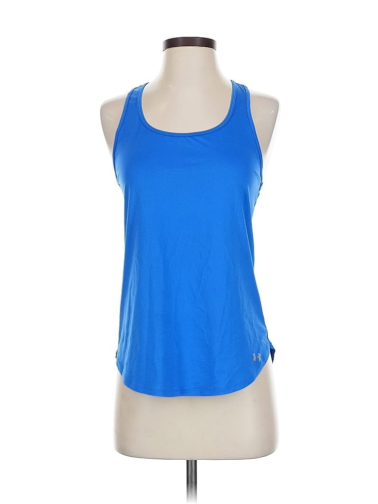 Pre-owned Under Armour Active Tank Top In Blue
