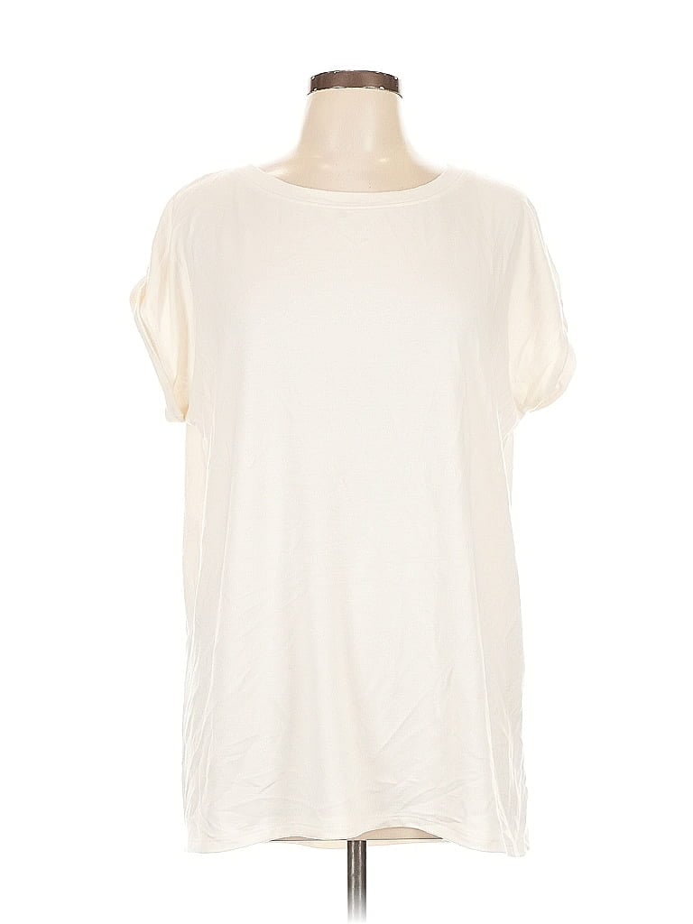 Pre-owned Wonderly Short Sleeve T-shirt In White