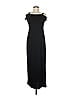 De Sentino Solid Black Cocktail Dress Size M - photo 1