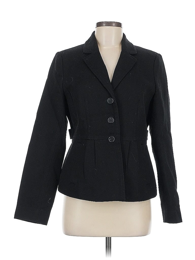 Pre-owned Ann Taylor Loft Blazer Jacket In Black