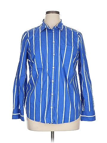 J.Crew Factory Store Long Sleeve Button-Down Shirt (view 1)