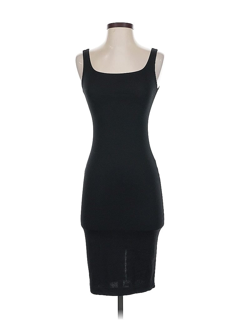 Pre-owned Zara Trf Cocktail Dress In Black