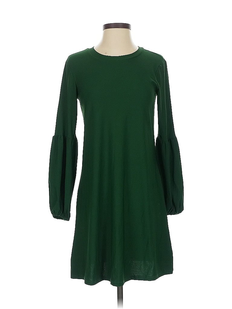 Pre-owned As U Wish Casual Dress In Green