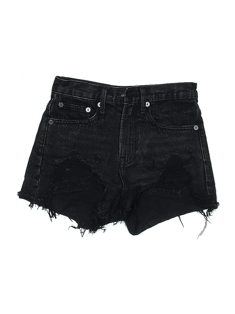 Pre-owned R13 Denim Shorts In Black