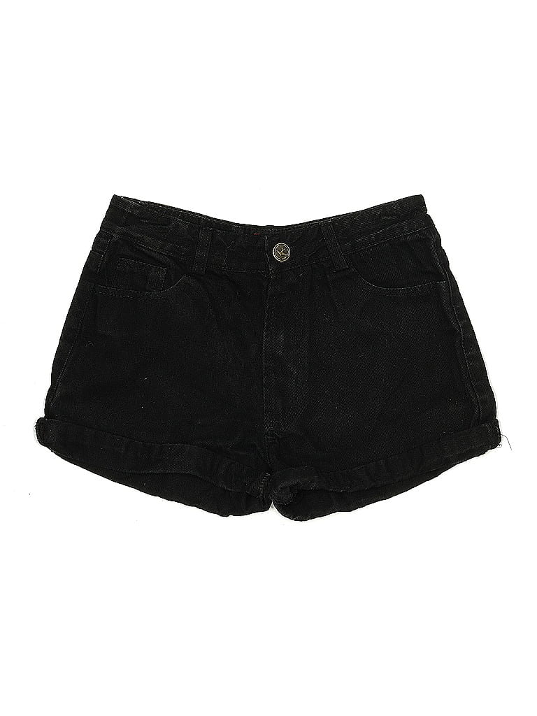 Pre-owned Assorted Brands Denim Shorts In Black