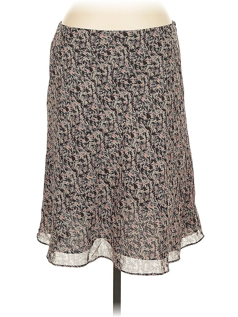 Pre-owned Ann Taylor Factory Casual Skirt In Brown