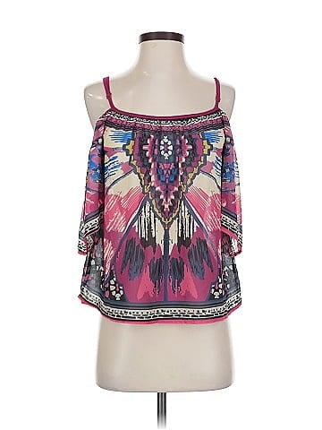 Flying Tomato 3/4 Sleeve Blouse (view 1)