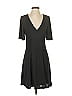 H&M 100% Polyester Solid Black Cocktail Dress Size S - photo 1