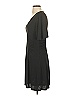 H&M 100% Polyester Solid Black Cocktail Dress Size S - photo 5