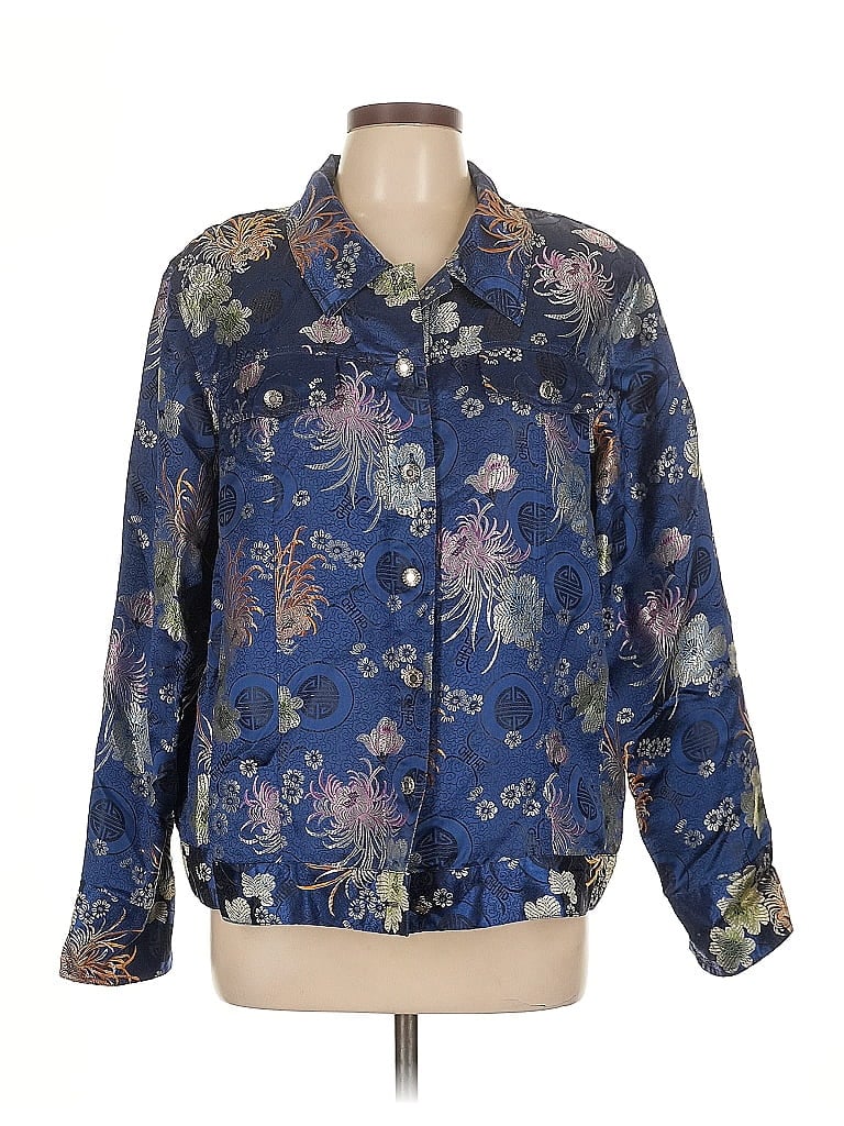 Pre-owned Look East Jacket In Blue