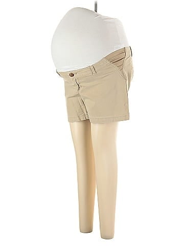 Gap - Maternity Khaki Shorts (view 1)