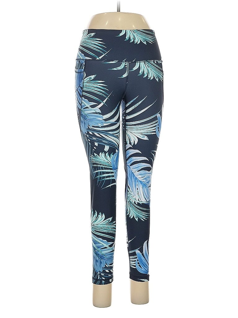 Pre-owned Active By Old Navy Leggings In Blue