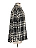 Gap 100% Cotton Plaid Black Long Sleeve Button-Down Shirt Size M - photo 4