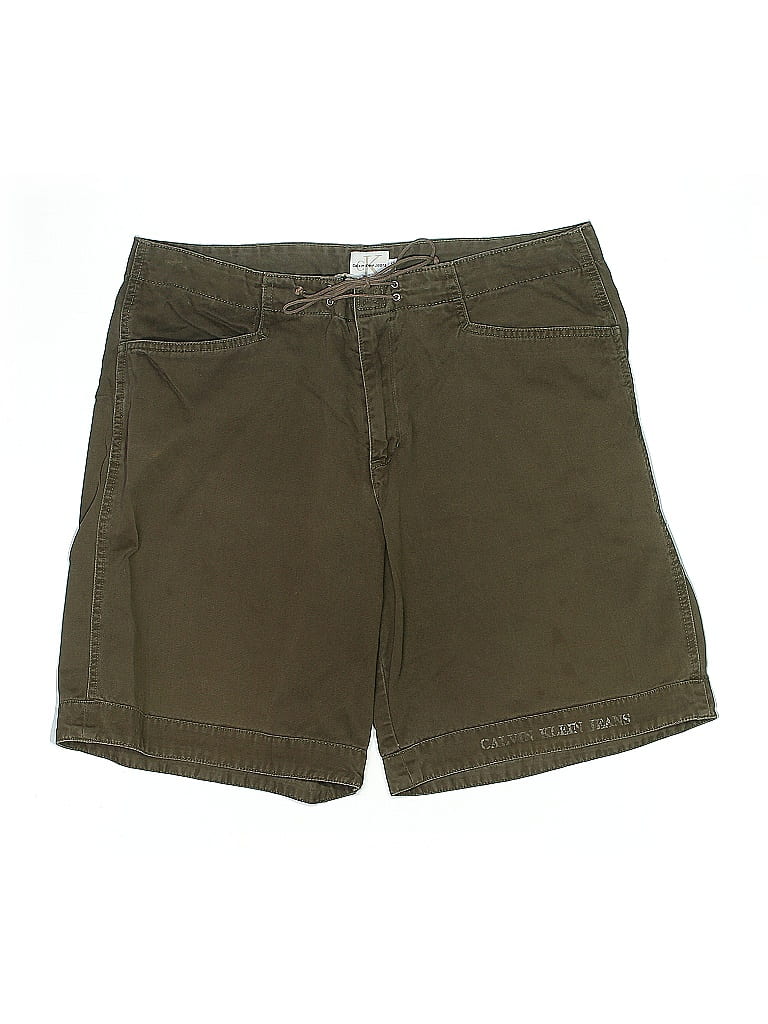 Click to view more detailed imagery on our partner's website Pre-owned Calvin Klein Jeans Est.1978 Calvin Klein Jeans Khaki Shorts In Brown