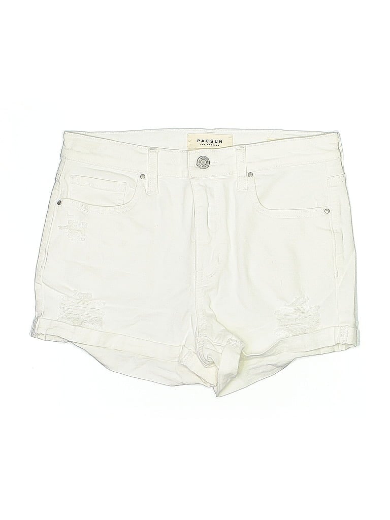 Pre-owned Pacsun Shorts In White