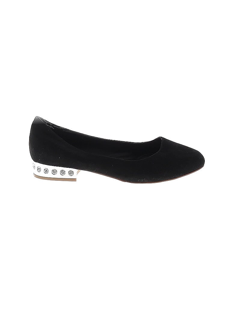 Pre-owned Mia Flats In Black