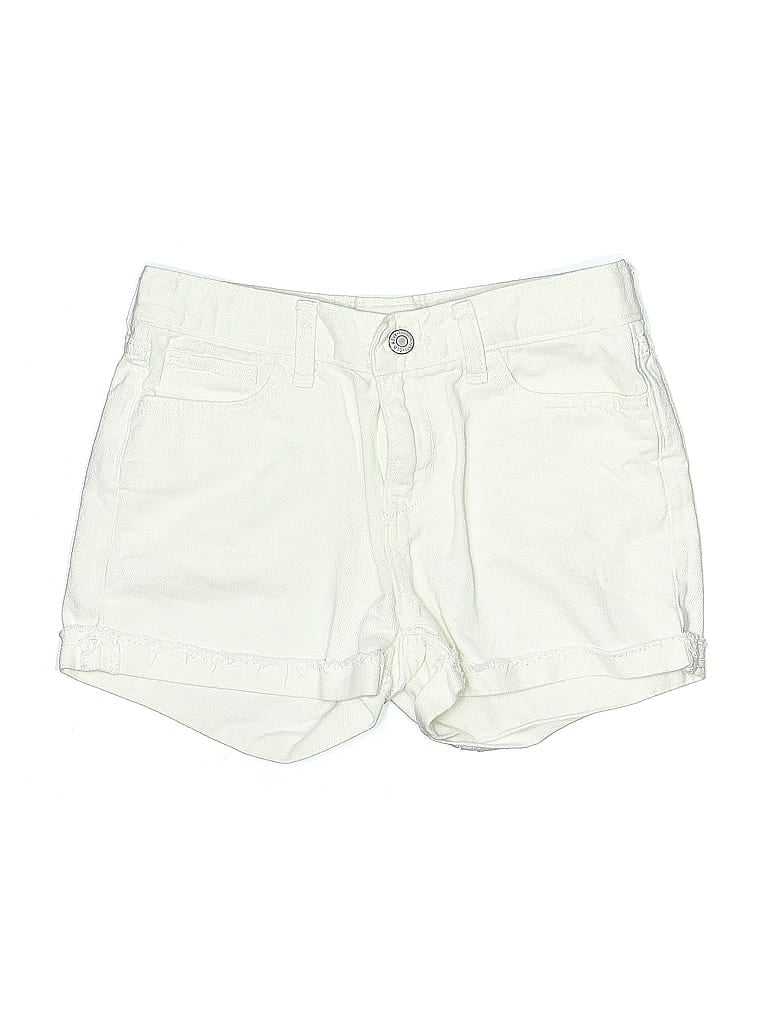 Pre-owned Old Navy Khaki Shorts In White