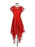 Maeve 100% Polyester Red Cocktail Dress Size 2 - photo 1