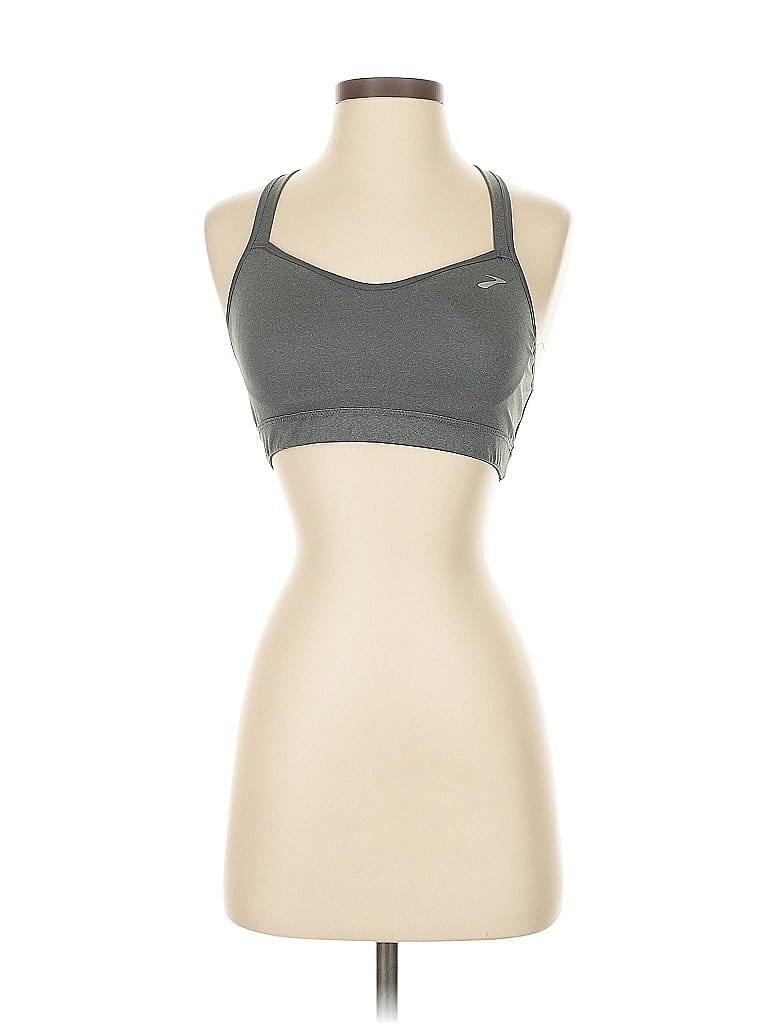 Pre-owned Brooks Sports Bra In Gray