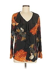 Susan Graver Long Sleeve Blouse