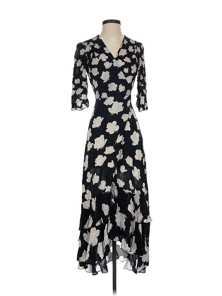 Pre-owned Allsaints Casual Dress In Black