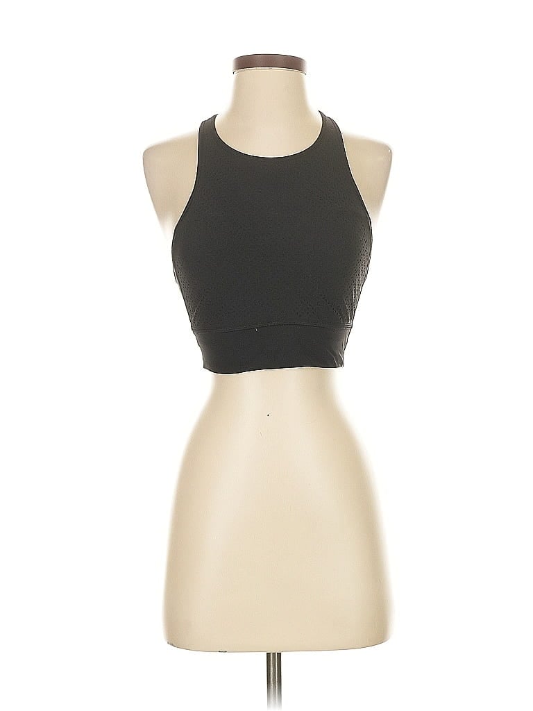 Click to view more detailed imagery on our partner's website Pre-owned Lululemon Athletica Tank Top Black Halter Neckline Tops