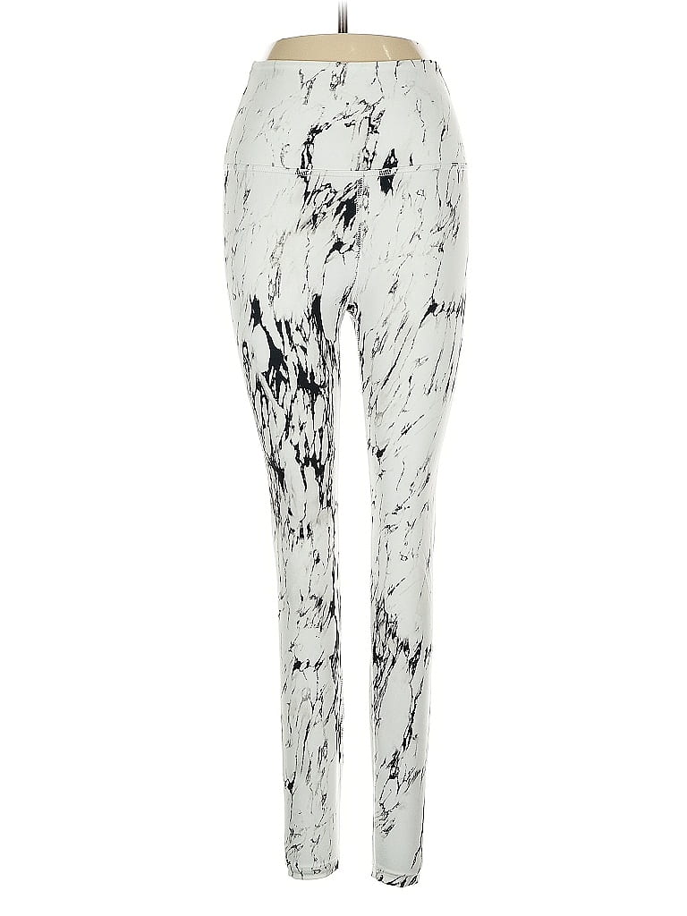 Pre-owned Beyond Yoga Leggings In Silver