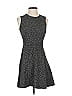 Theory Tweed Gray Casual Dress Size 0 - photo 1