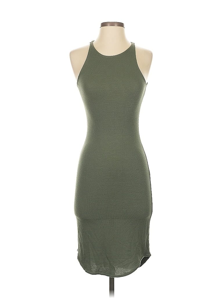 Pre-owned Wilfred Free Casual Dress In Green