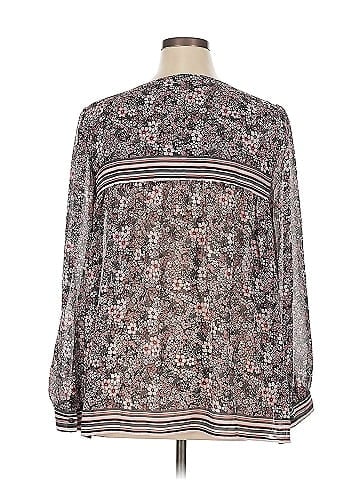 Ann Taylor LOFT Outlet Long Sleeve Blouse (view 2)