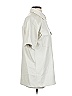 Good American 100% Polyurethane Ivory Short Sleeve Button-Down Shirt Size Sm (1) - photo 4