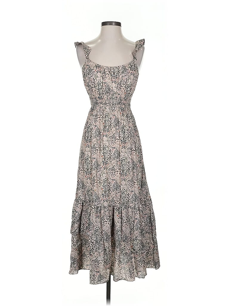 Pre-owned Paige Casual Dress In Gray