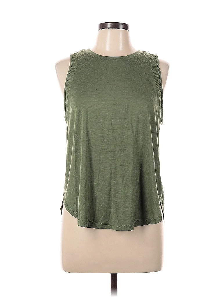 Pre-owned Active By Old Navy Sleeveless T-shirt In Green