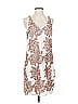 J.Crew Paisley Ivory Cocktail Dress Size 4 - photo 1