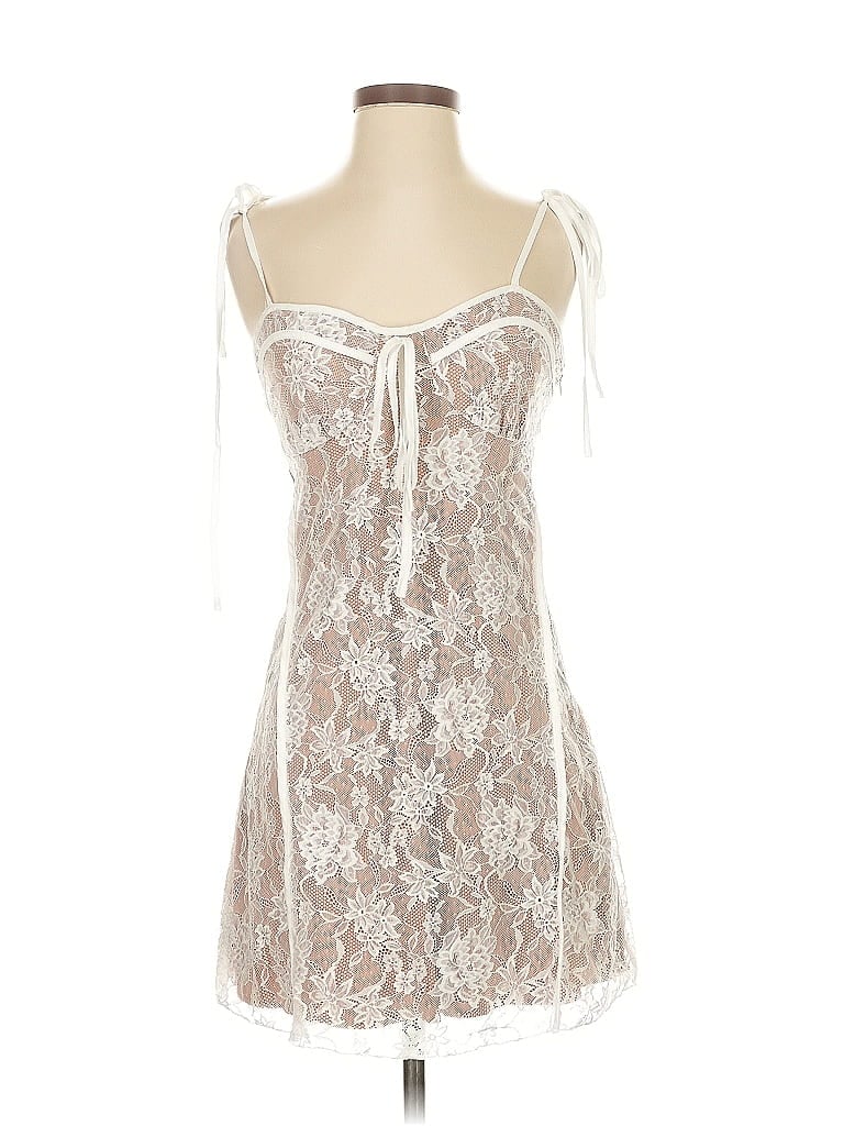 Pre-owned Shein Cocktail Dress In White