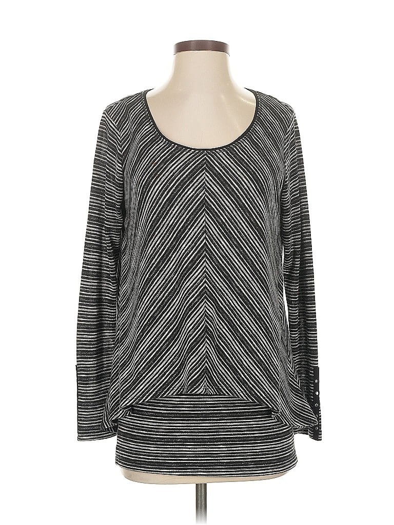 Pre-owned White House Black Market Pullover Sweater In Black